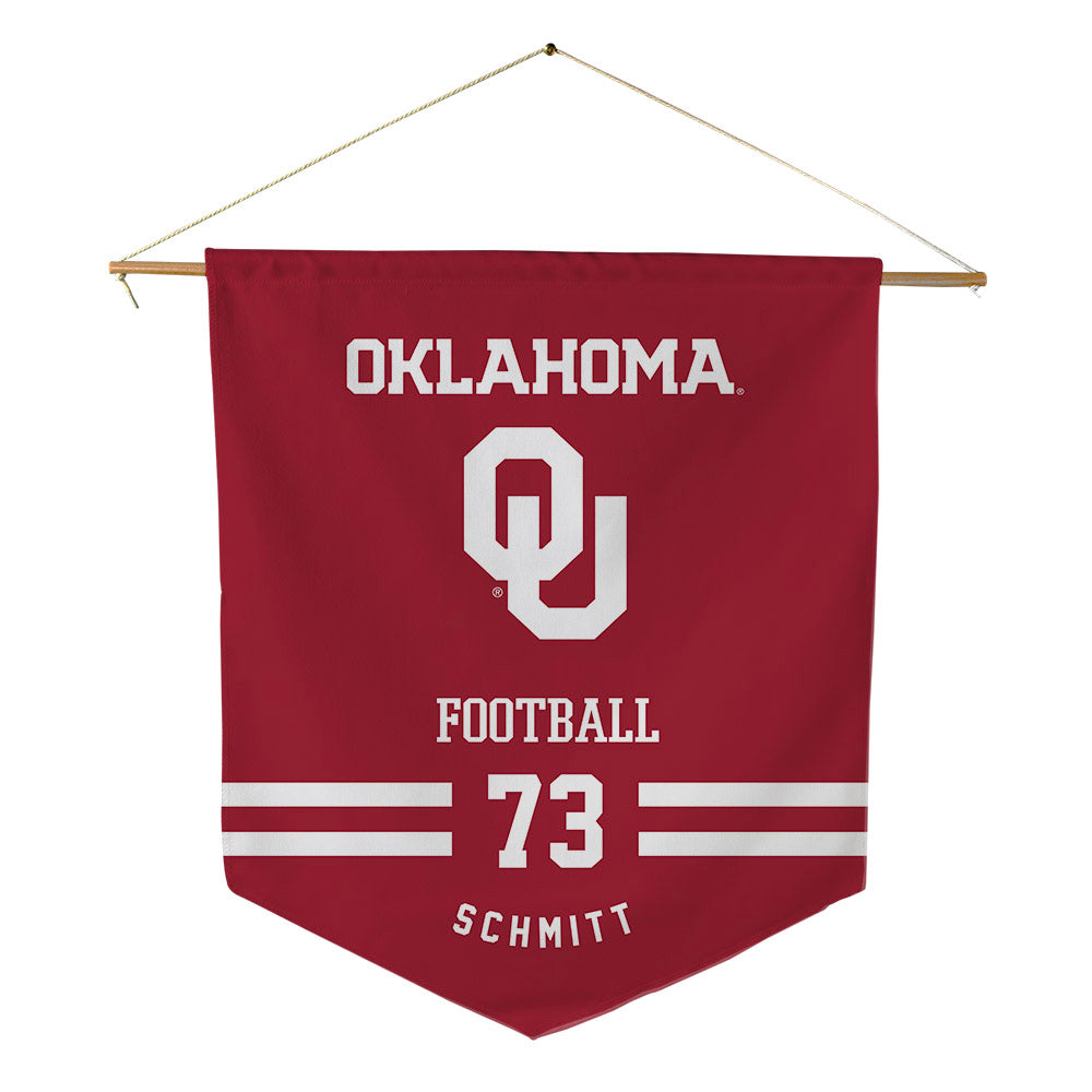 Oklahoma - NCAA Football : Deacon Schmitt - Pennant - 18" x 21"-0