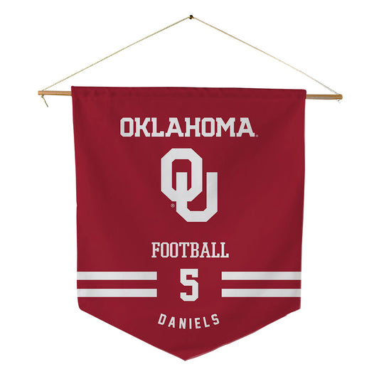 Oklahoma - NCAA Football : Kendal Daniels - Pennant - 18" x 21"-0