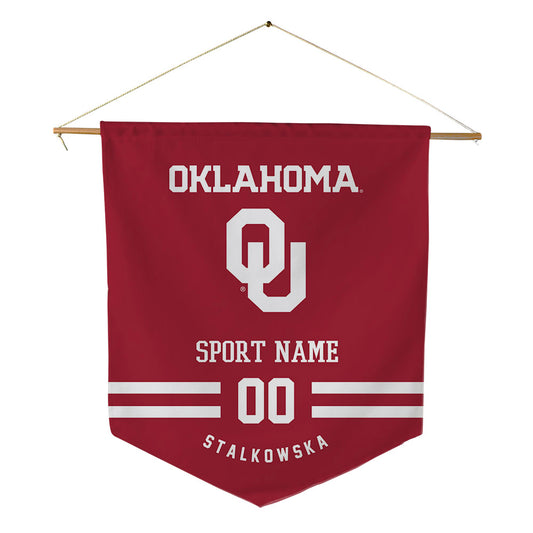Oklahoma - NCAA Women's Rowing : Hanna Stalkowska - Pennant - 18" x 21"-0