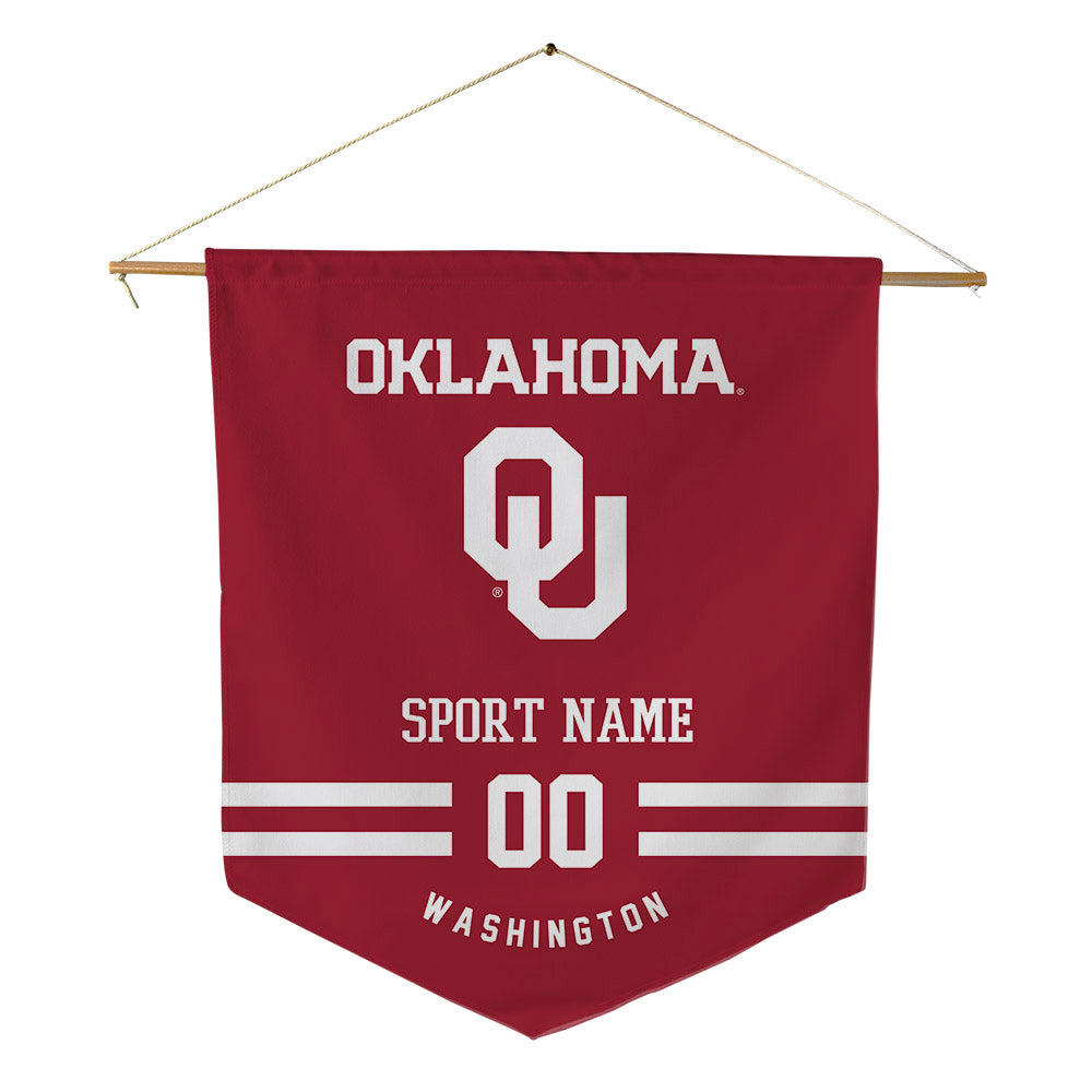 Oklahoma - NCAA Football : Trynae Washington - Pennant - 18" x 21"-0