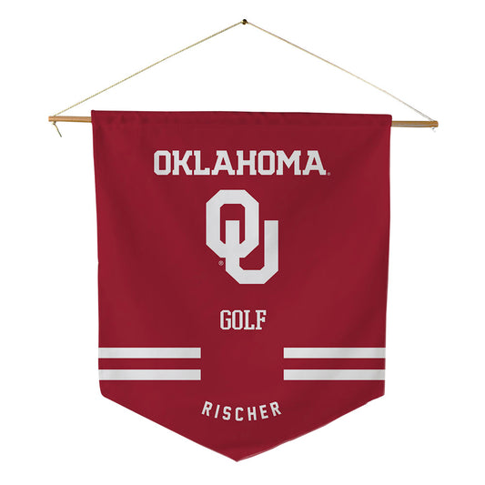 Oklahoma - NCAA Women's Golf : Audrey Rischer - Pennant - 18" x 21"-0