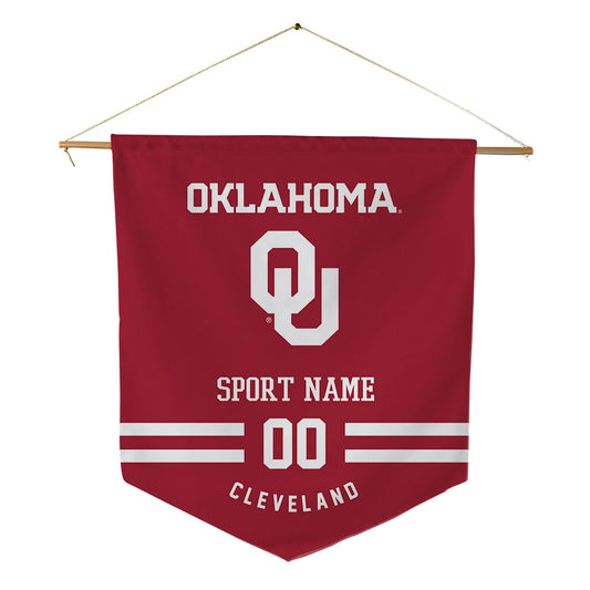 Oklahoma - NCAA Baseball : Jackson Cleveland - Pennant - 18" x 21"-0