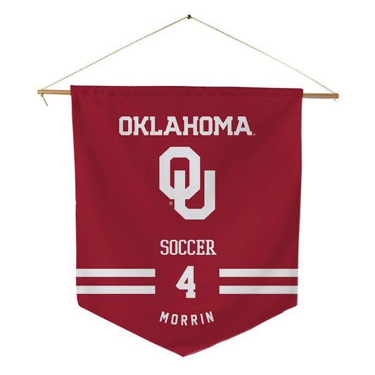 Oklahoma - NCAA Women's Soccer : Sophie Morrin - Pennant - 18" x 21"-0