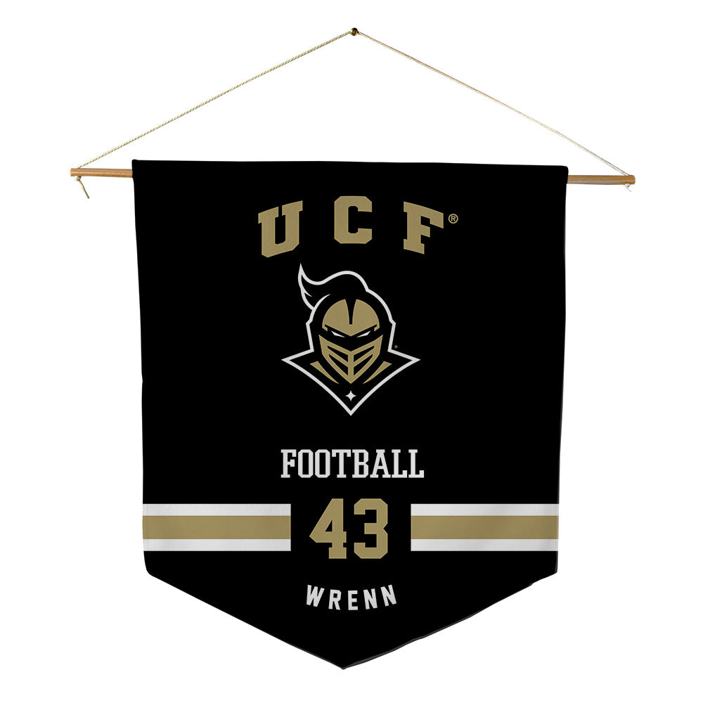 Central Florida - NCAA Football : Tyler Wrenn - Pennant - 18" x 21"-0