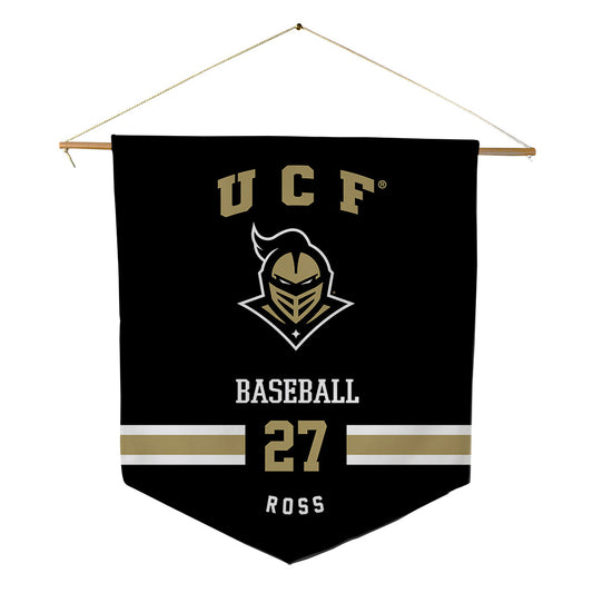 Central Florida - NCAA Baseball : DeAmez Ross - Pennant - 18" x 21"-0