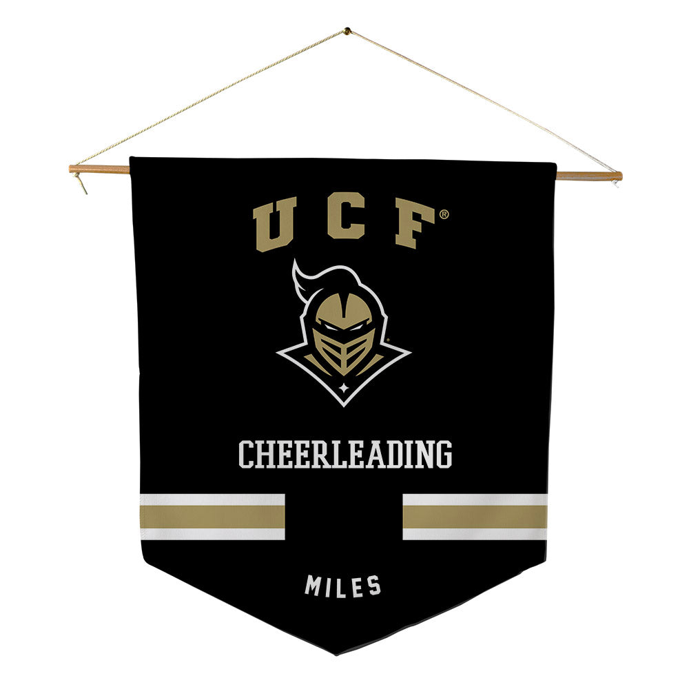Central Florida - NCAA Cheerleading : Peyton Miles - Pennant - 18" x 21"-0