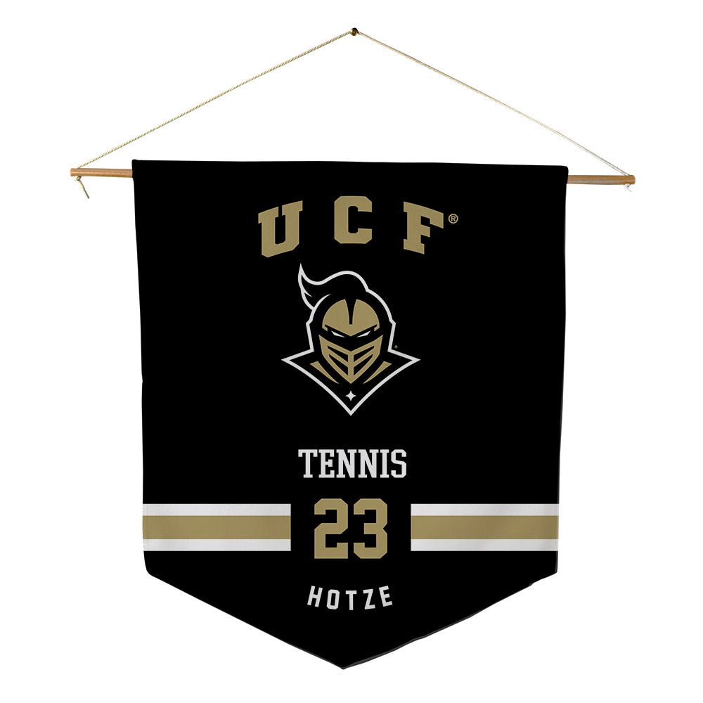 Central Florida - NCAA Men's Tennis : Luca hotze - Pennant - 18" x 21"-0