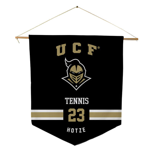 Central Florida - NCAA Men's Tennis : Luca hotze - Pennant - 18" x 21"-0