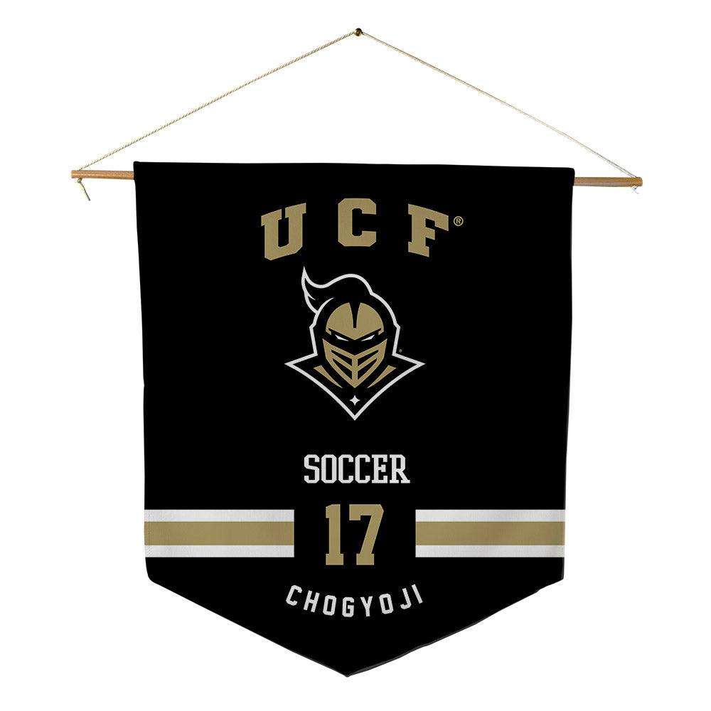 Central Florida - NCAA Women's Soccer : Mom Chogyoji - Pennant - 18" x 21"-0