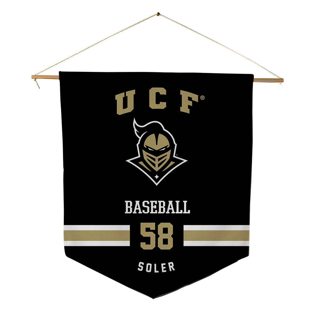 Central Florida - NCAA Baseball : Alan Soler - Pennant - 18" x 21"-0