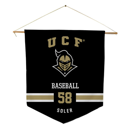 Central Florida - NCAA Baseball : Alan Soler - Pennant - 18" x 21"-0