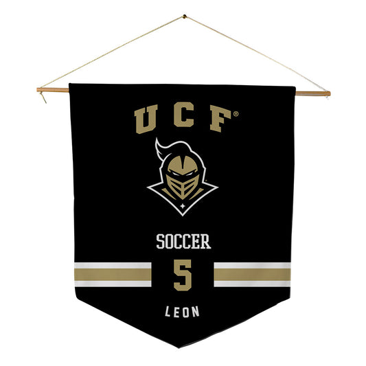 Central Florida - NCAA Women's Soccer : Natalie Leon - Pennant - 18" x 21"-0