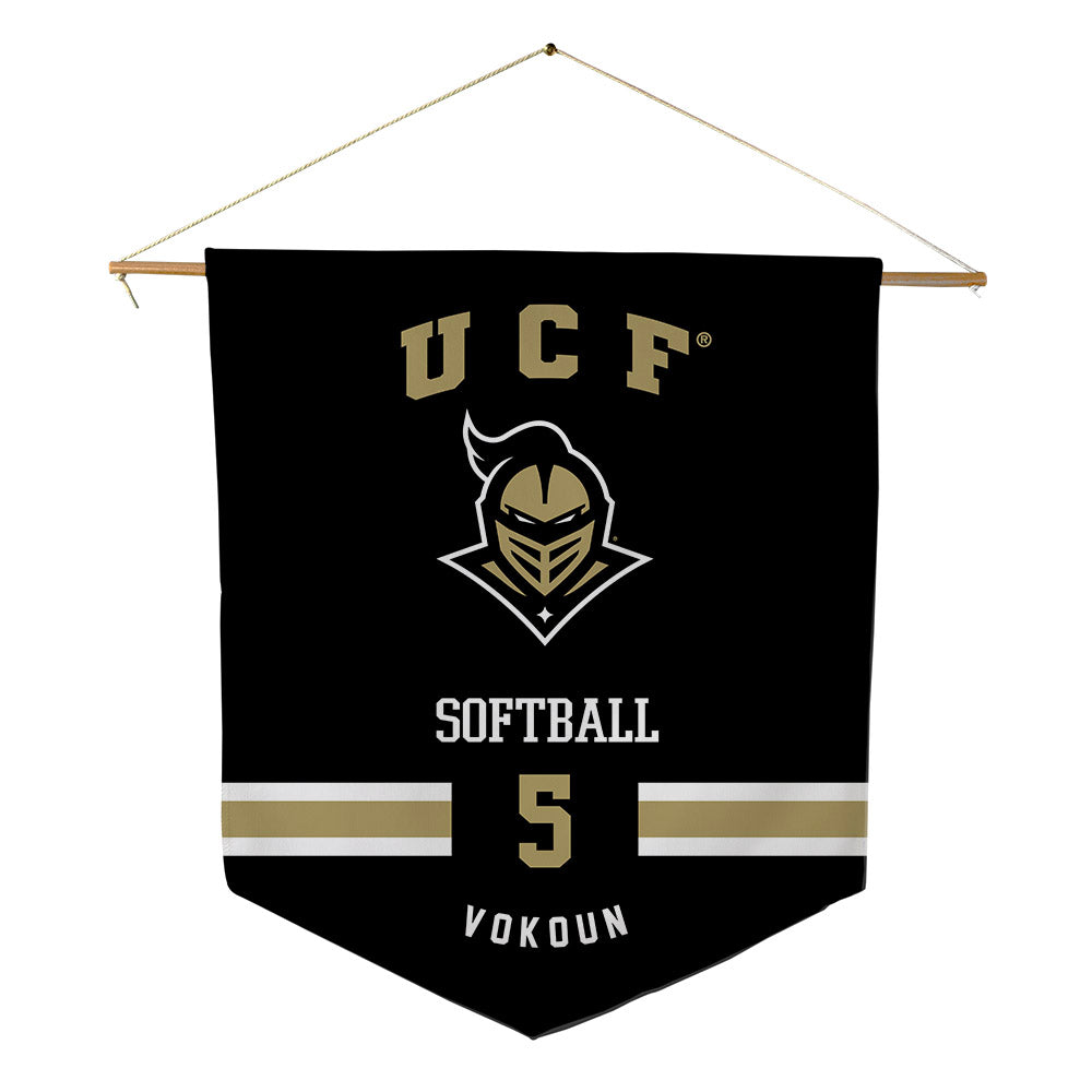 Central Florida - NCAA Softball : Reagan Vokoun - Pennant - 18" x 21"-0