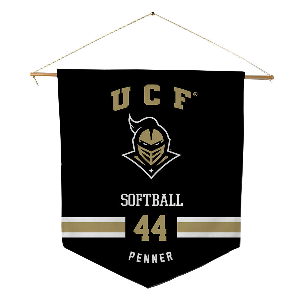 Central Florida - NCAA Softball : Carley Penner - Pennant - 18" x 21"-0