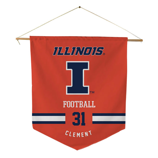 Illinois - NCAA Football : Murphy Clement - Pennant - 18" x 21"-0
