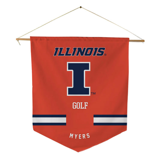 Illinois - NCAA Women's Golf : Alexis Myers - Pennant - 18" x 21"-0