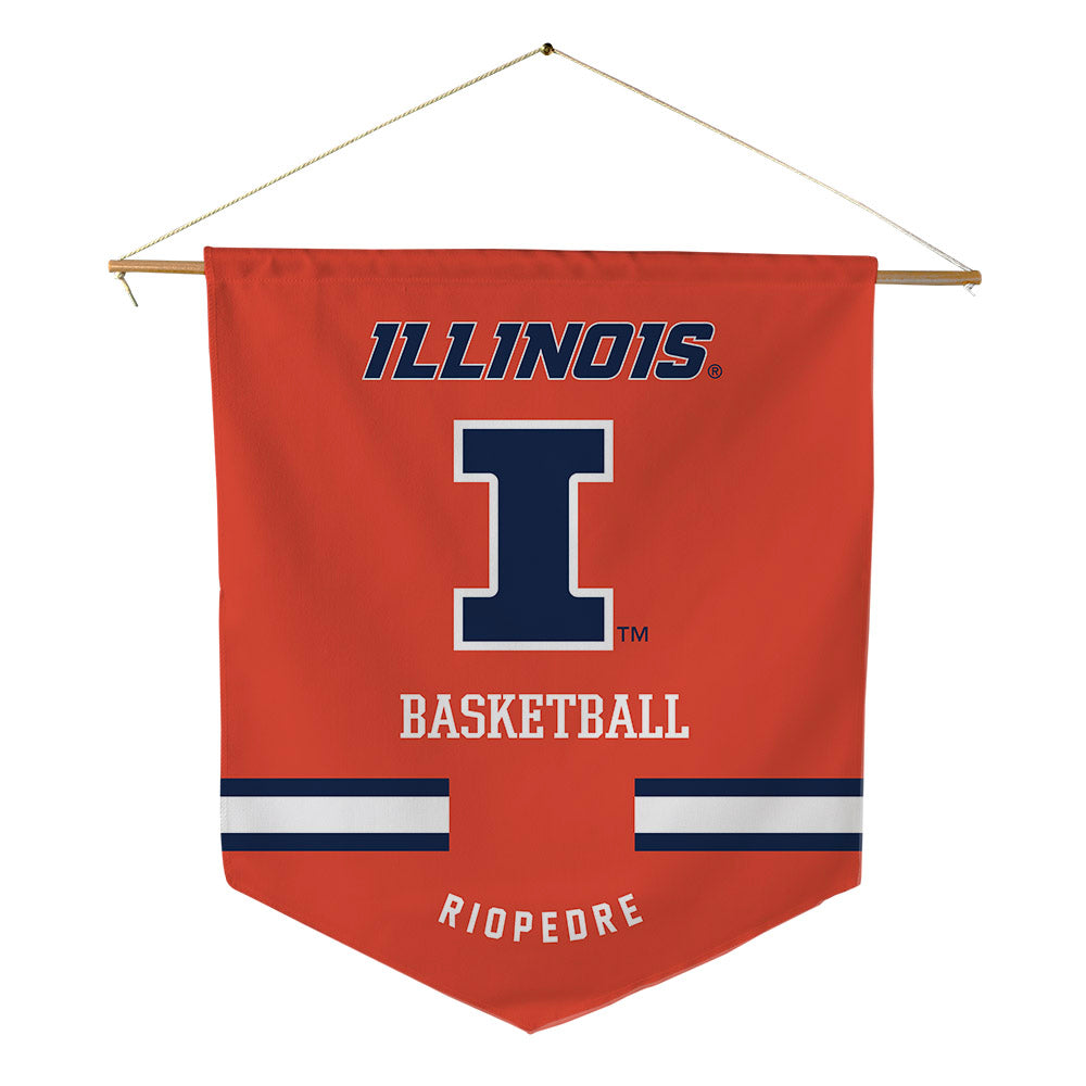 Illinois - NCAA Women's Basketball : Ona Riopedre - Pennant - 18" x 21"-0