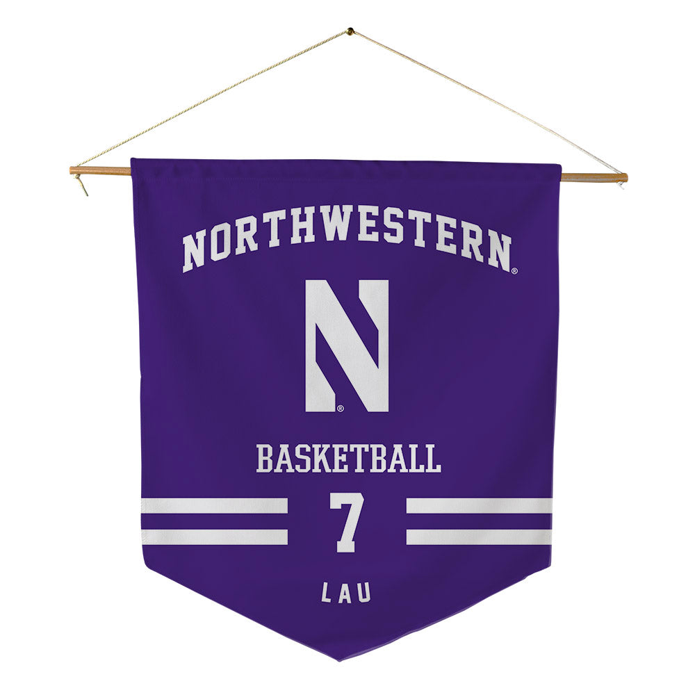 Northwestern - NCAA Women's Basketball : Caroline Lau - Pennant - 18" x 21"-0