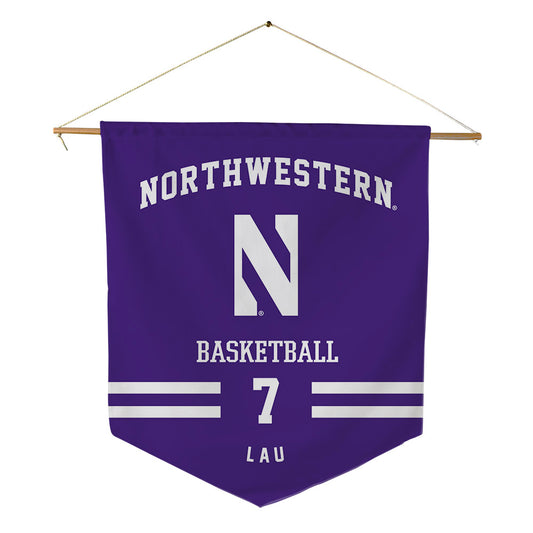 Northwestern - NCAA Women's Basketball : Caroline Lau - Pennant - 18" x 21"-0