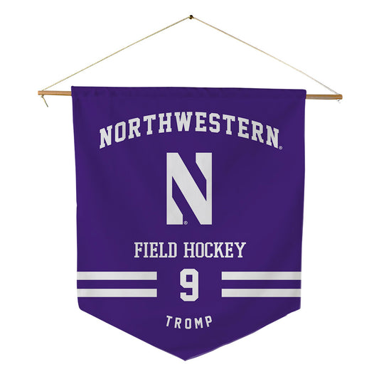 Northwestern - NCAA Women's Field Hockey : Ilse Tromp - Pennant - 18" x 21"-0