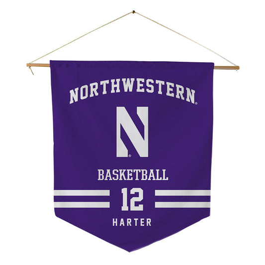 Northwestern - NCAA Women's Basketball : Casey Harter - Pennant - 18" x 21"-0