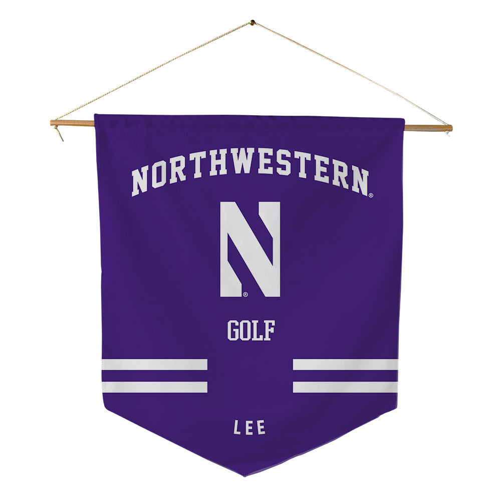 Northwestern - NCAA Women's Golf : Lauren Lee - Pennant - 18" x 21"-0