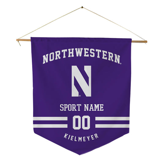Northwestern - NCAA Football : Tyler Kielmeyer - Pennant - 18" x 21"-0