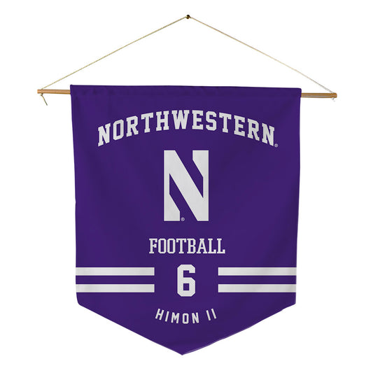 Northwestern - NCAA Football : Joseph Himon II - Pennant - 18" x 21"-0