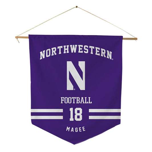 Northwestern - NCAA Football : Camp Magee - Pennant - 18" x 21"-0
