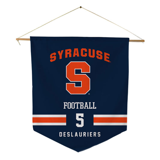 Syracuse - NCAA Football : Antoine Deslauriers - Pennant - 18" x 21"-0