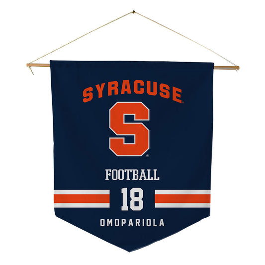 Syracuse - NCAA Football : David Omopariola - Pennant - 18" x 21"-0