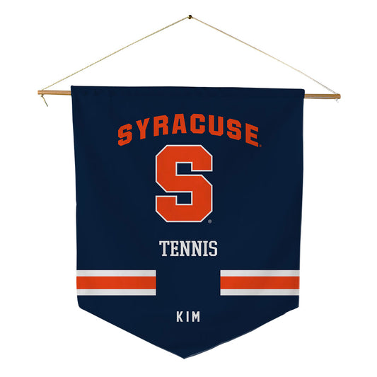 Syracuse - NCAA Women's Tennis : Haram Kim - Pennant - 18" x 21"-0