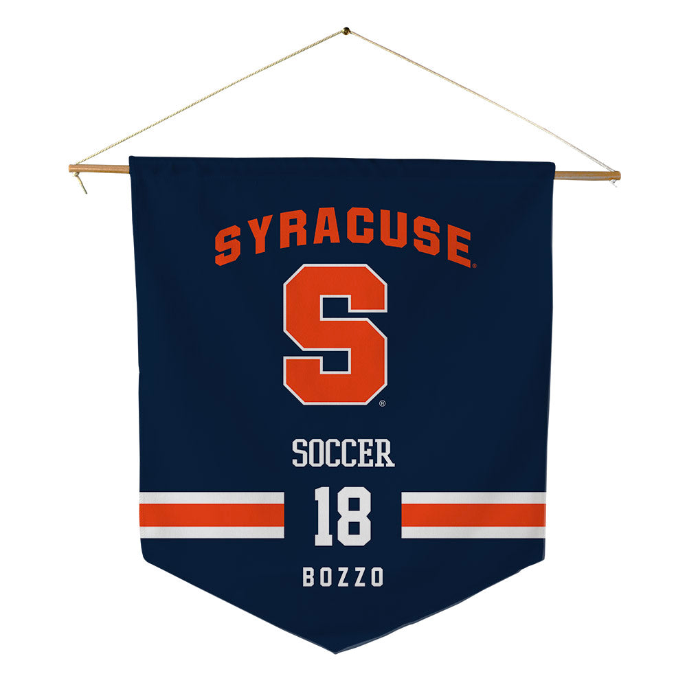 Syracuse - NCAA Women's Soccer : Olivia Bozzo - Pennant - 18" x 21"-0