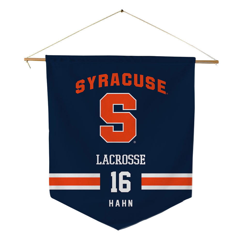 Syracuse - NCAA Men's Lacrosse : Bogue Hahn - Pennant - 18" x 21"-0