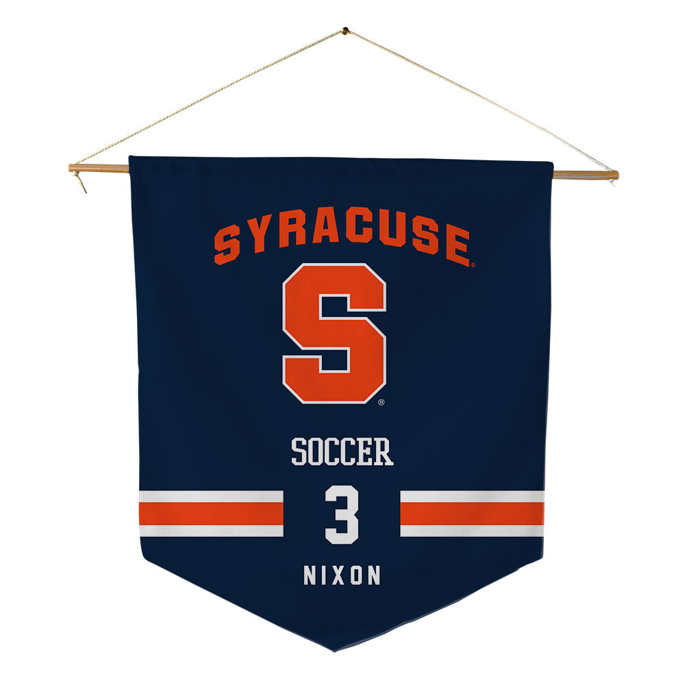 Syracuse - NCAA Women's Soccer : Jasmine Nixon - Pennant - 18" x 21"-0