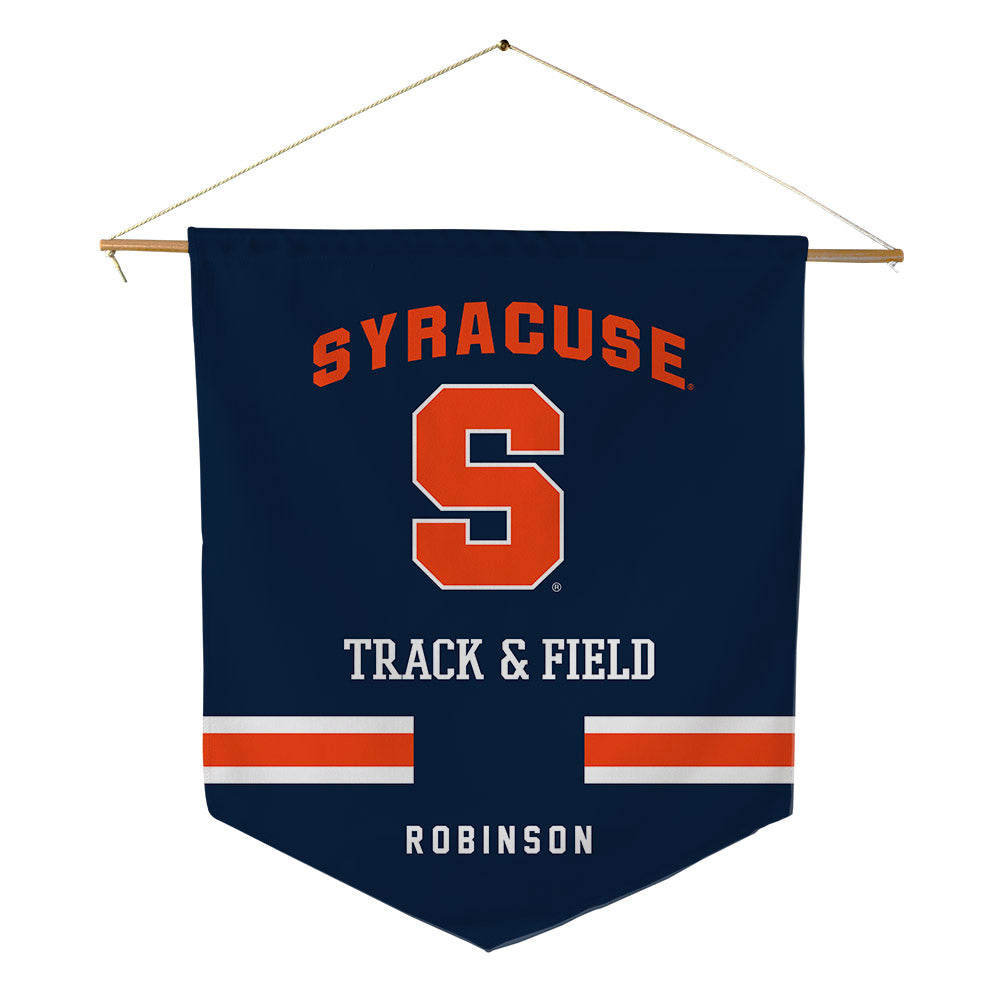 Syracuse - NCAA Women's Track & Field : Nylah Robinson - Pennant - 18" x 21"-0
