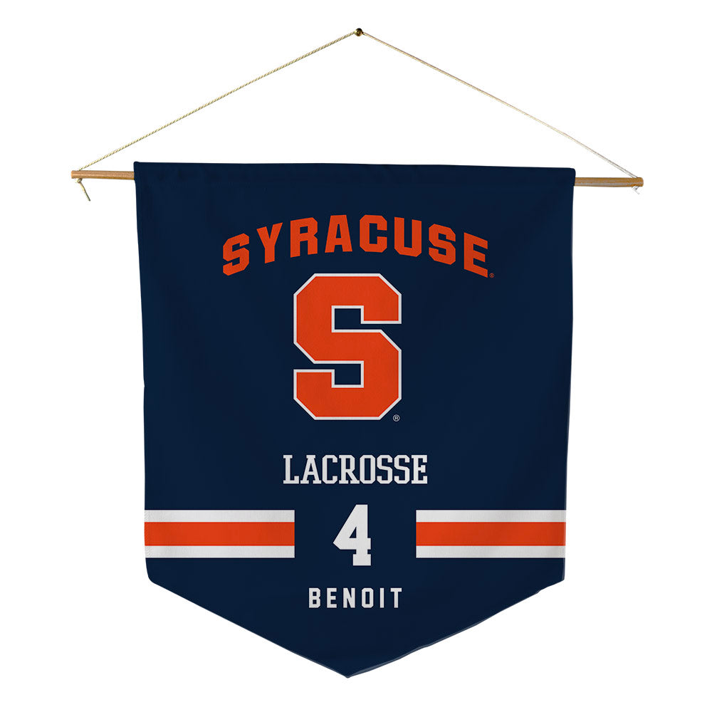 Syracuse - NCAA Women's Lacrosse : Kaci Benoit - Pennant - 18" x 21"-0