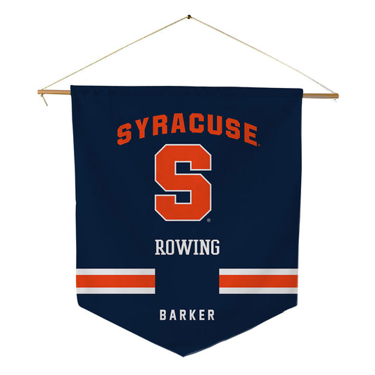 Syracuse - NCAA Women's Rowing : Eva Barker - Pennant - 18" x 21"-0