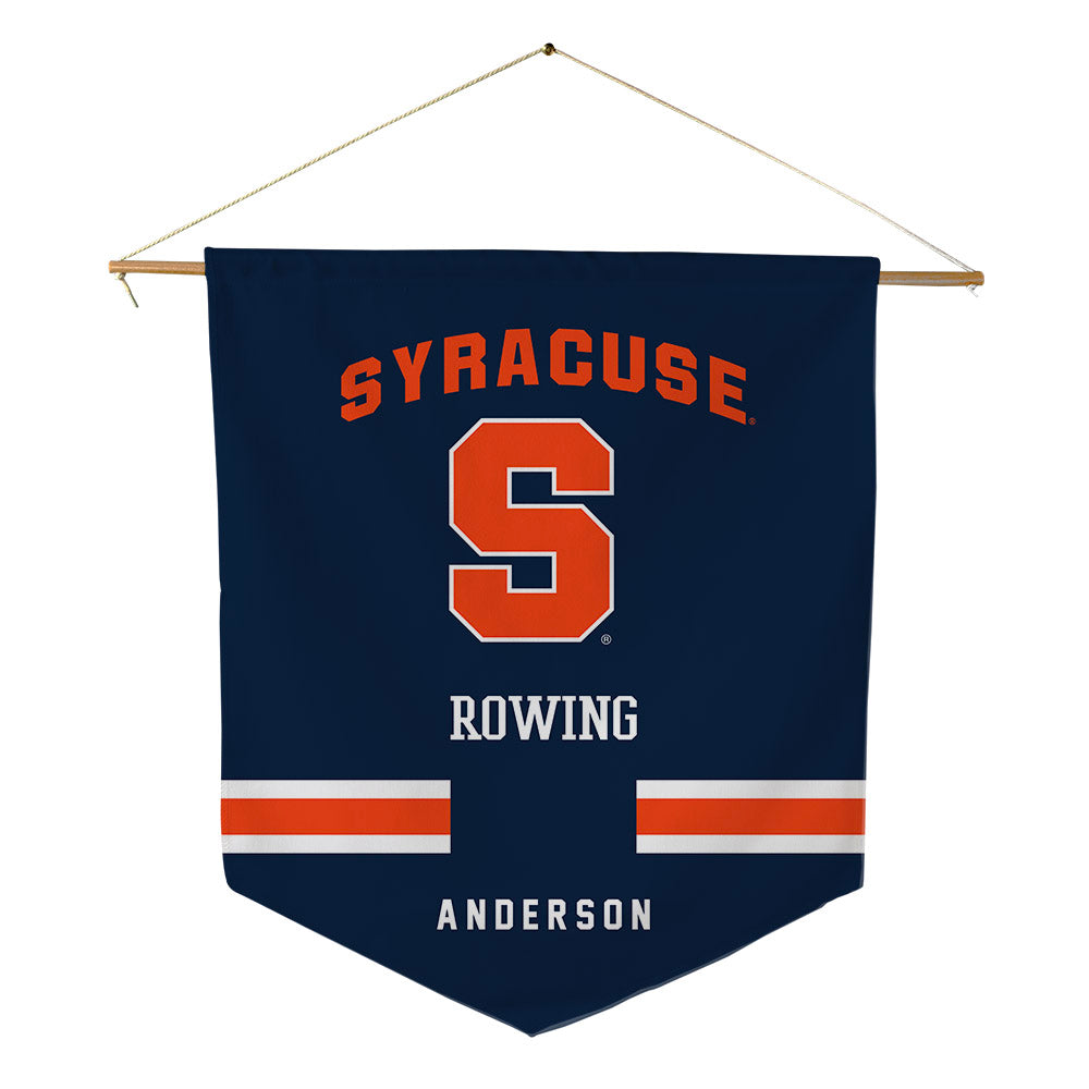 Syracuse - NCAA Women's Rowing : Harper Anderson - Pennant - 18" x 21"-0