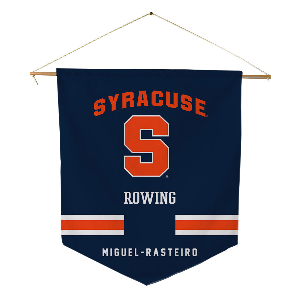 Syracuse - NCAA Women's Rowing : Catherine Miguel-Rasteiro - Pennant - 18" x 21"-0
