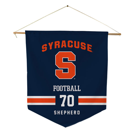 Syracuse - NCAA Football : Kardiear Shepherd - Pennant - 18" x 21"-0