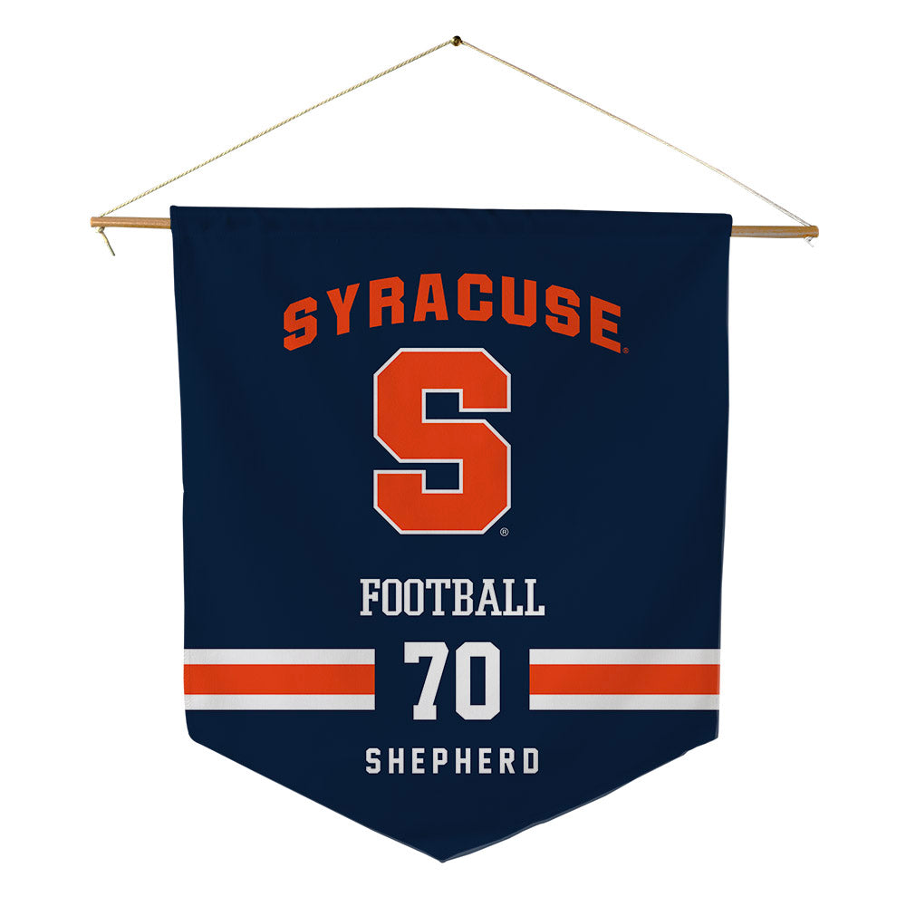 Syracuse - NCAA Football : Kardiear Shepherd - Pennant - 18" x 21"-0