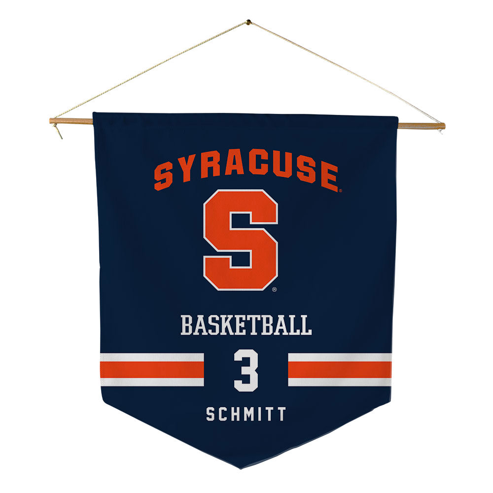 Syracuse - NCAA Women's Basketball : Olivia Schmitt - Pennant - 18" x 21"-0