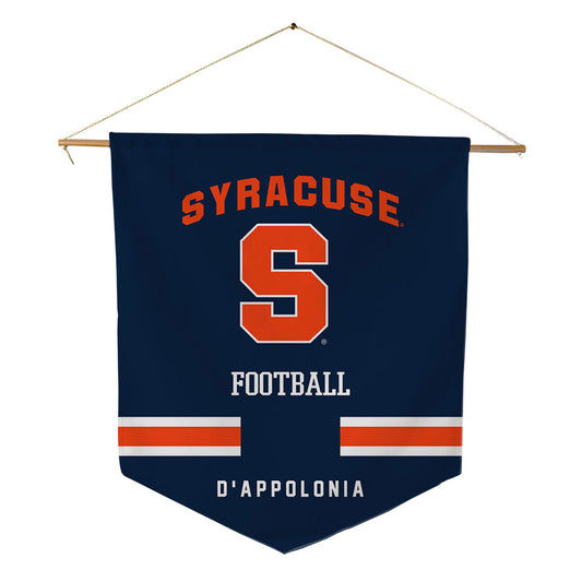 Syracuse - NCAA Football : Chris D'Appolonia - Pennant - 18" x 21"-0