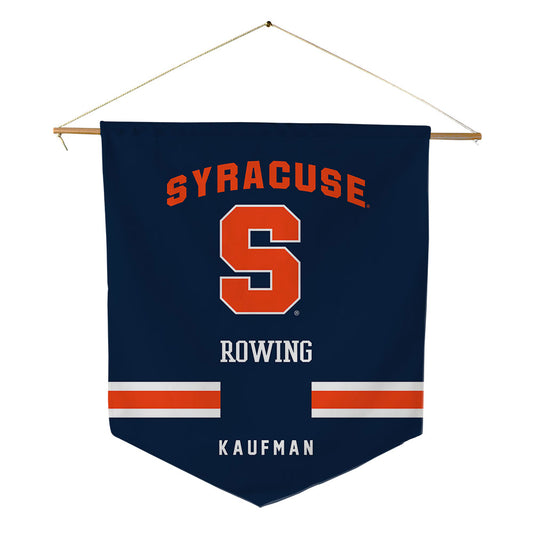 Syracuse - NCAA Women's Rowing : Georgia Kaufman - Pennant - 18" x 21"-0
