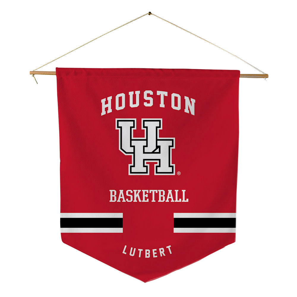 Houston - NCAA Women's Basketball : Elodie Lutbert - Pennant - 18" x 21"-0