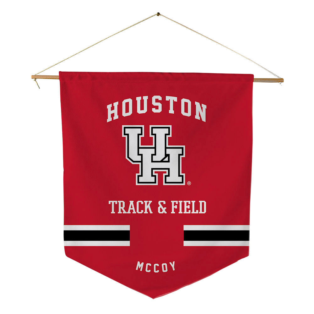 Houston - NCAA Women's Track & Field : Kaycee McCoy - Pennant - 18" x 21"-0