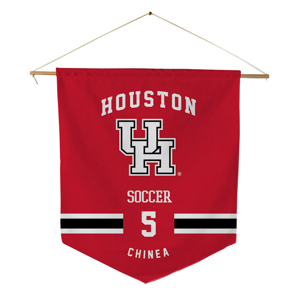 Houston - NCAA Women's Soccer : Jocelyn Chinea - Pennant - 18" x 21"-0