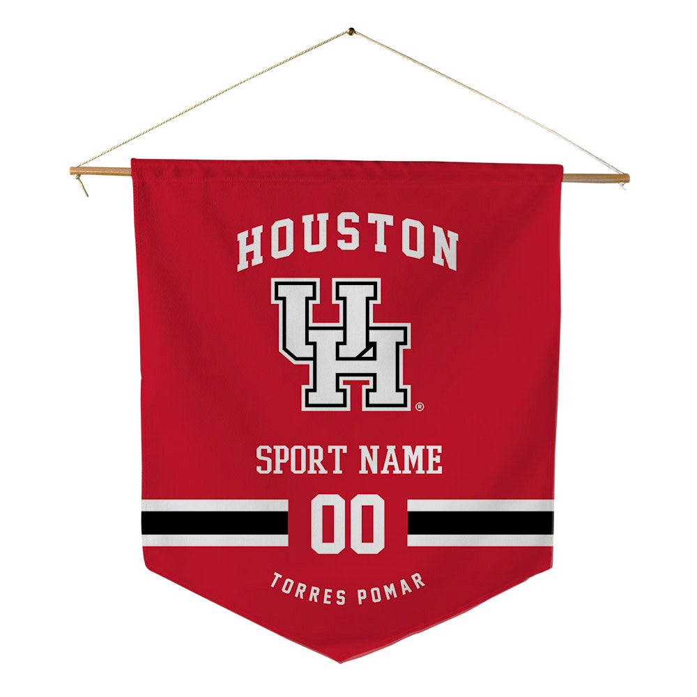 Houston - NCAA Women's Swimming & Diving : Regina Torres Pomar - Pennant - 18" x 21"-0
