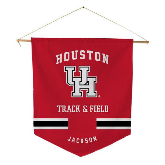 Houston - NCAA Women's Track & Field : Taylor Jackson - Pennant - 18" x 21"-0